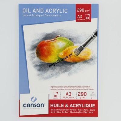 Blok artystyczny Canson Oil & Acryl (5-786) 1