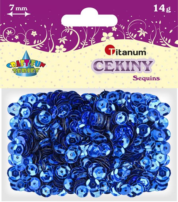 Cekiny Titanum Craft-fun Craft-Fun Series okrągłe (CM6DB)