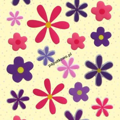 Naklejka (nalepka) Titanum Craft-fun Craft-fun Series kwiatki CRAFT-FUN SERIES (mix) (mix) mm x (mix) mm (GE25)