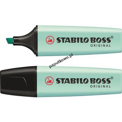 Zakreślacz Stabilo BOSS, turkusowy wkład 2,0-5,0 mm (70/113)