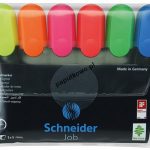 Zakreślacz Schneider Job 6 kolorów (150096) 1