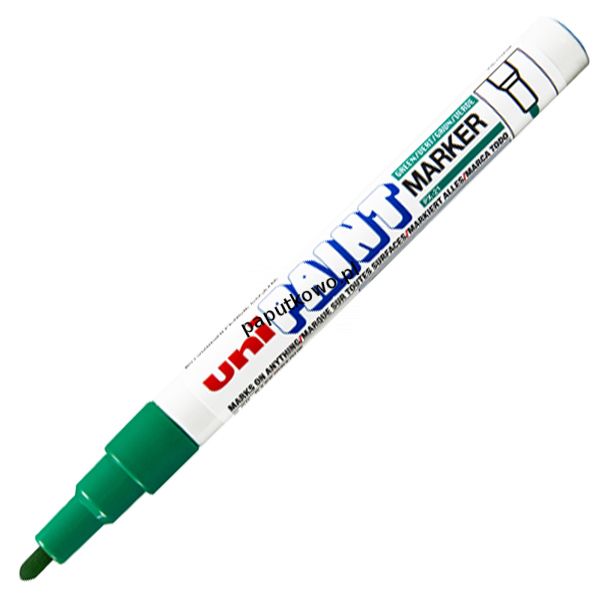 Profesjonalny marker olejowy UNI PX-21 zielony