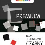 Blok techniczny Happy Color Premium czarny A4 220g 10k 210×297 mm (3722 2030-9) 1