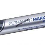 Marker permanentny Rystor RMP-1, niebieski wkład 2,0-3,0 mm