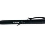 Długopis Milan P1 Rubber touch, czarny wkład (176511925)