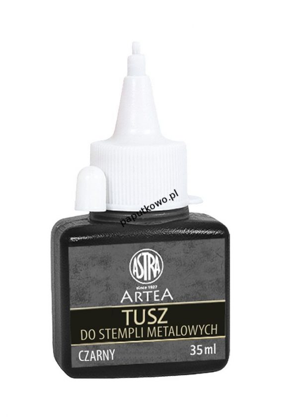 Tusz do stempli Astra kolor: czarny 35 ml