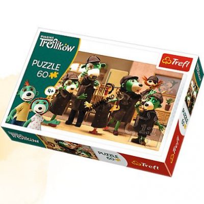 Puzzle Trefl Rodzina Treflików 60 el