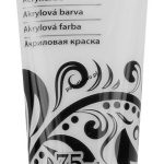 Farba akrylowa Flamingo Line kolor: srebrny 75 ml 1 kol. (111)