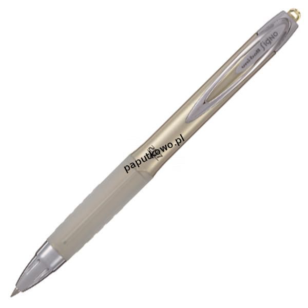 Długopis Uni, czarny wkład 0,4 mm (UMN-207)