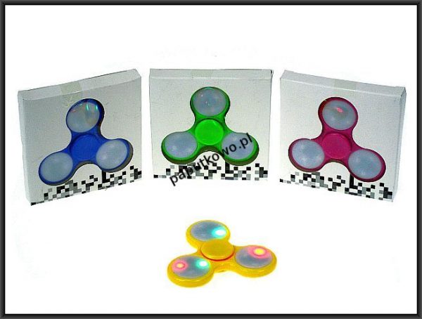 Gra zręcznościowa Hipo Spinner ze światłem 4 kolory (HY0083)