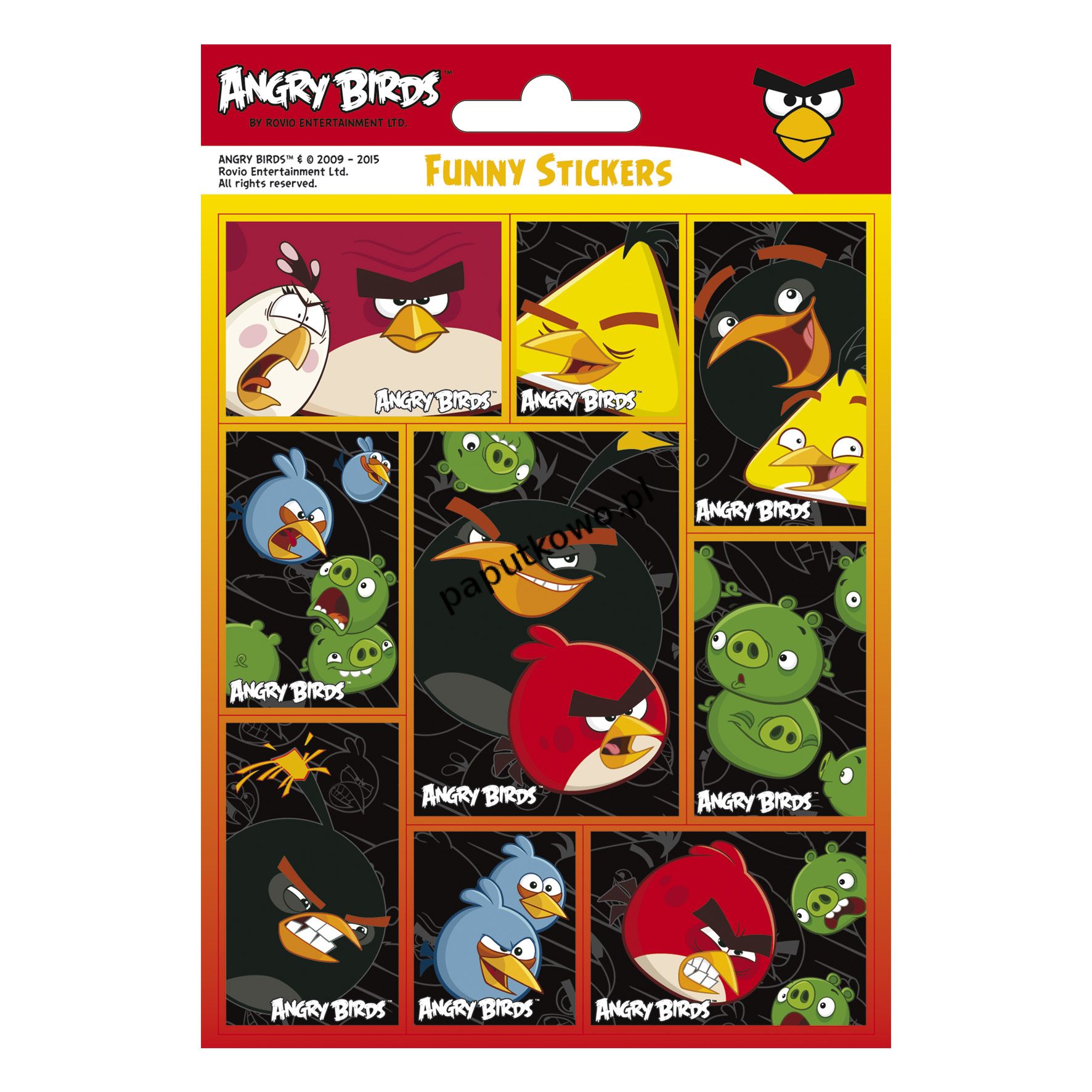 Naklejka (nalepka) Derform Angry Birds