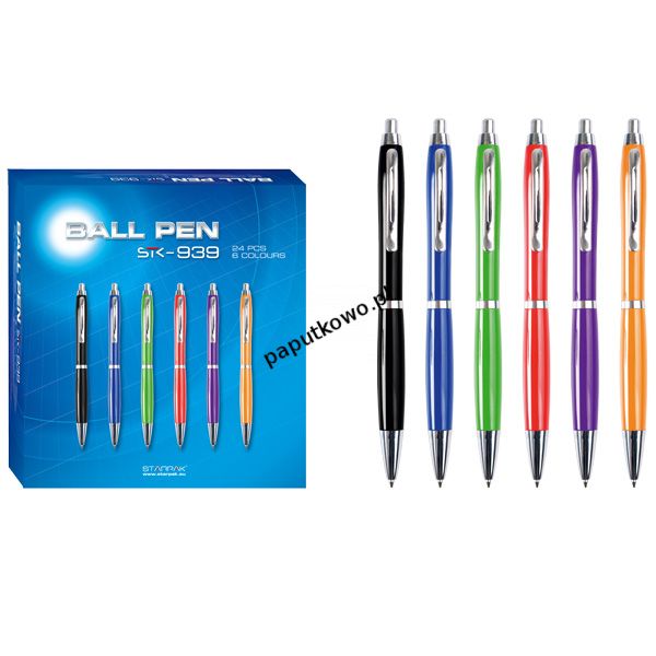 Długopis Starpak Style STK-939, mix wkład 0,7 mm (262626)