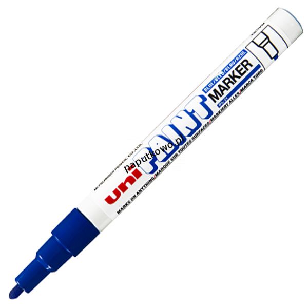 Profesjonalny marker olejowy UNI PX-21 niebieski