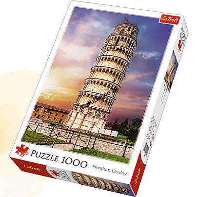 Puzzle Trefl Wieża w Pizie 1000 el. (10441)