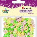 Cekiny Titanum Craft-fun Craft-Fun Series kwiatki (CK053)