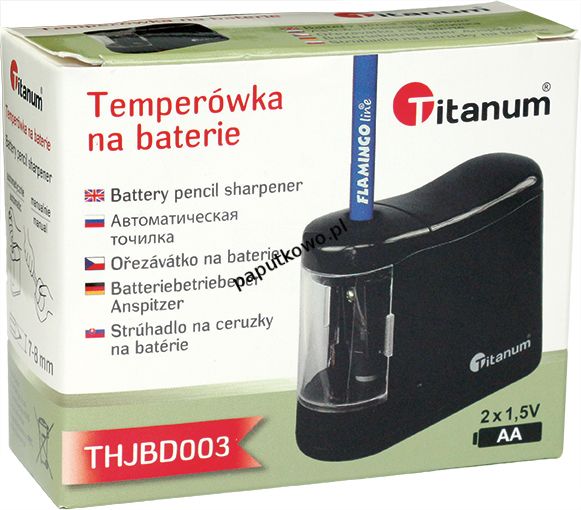 Temperówka elektryczna Titanum kolor: czarny (THJBD003)