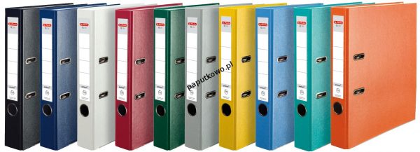 Segregator dźwigniowy Herlitz Q. file Standard A4 żółty 50 mm (0011167517)