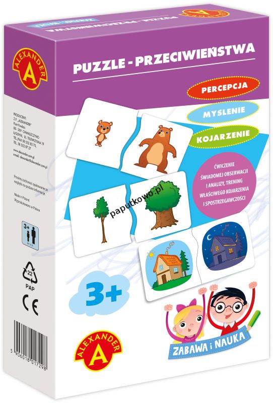 Puzzle Alexander Puzzle - przeciwieństwa