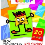 Blok techniczny Happy Color kolorowy A4 20 170g 210x297 (HA 3717 2030-09)