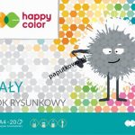 Blok rysunkowy Happy Color A4 biały 100g 20k 210 mm x 297 mm (HA37102030-0)