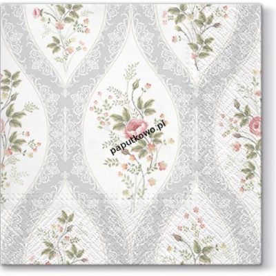 Serwetki Paw TaT Wallpaper with flowers kolor: mix nadruk 330 mm x 330 mm (TL674000) 1