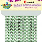 Kryształki Titanum Craft-fun Craft-fun kryształki taśma zielony (0,6x150cm)