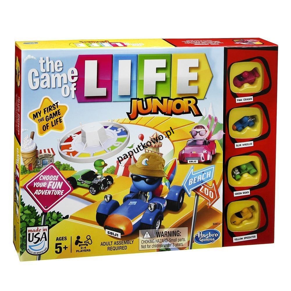 Gra planszowa Hasbro w życie Junior (B0654) 1