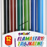 Flamaster Fun&Joy trójkątne 12 kol. (FJ-206-12)