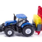 Traktor Siku New Holland mit Kverneland Pflanzenschutzspritze (S1799)