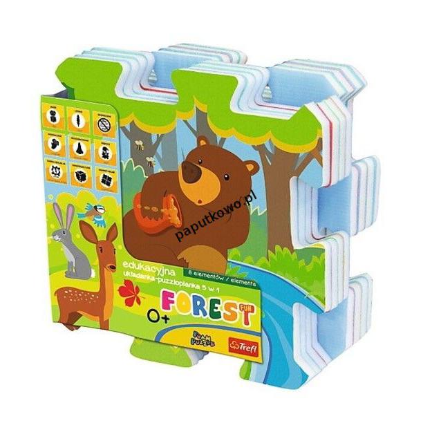 Puzzle Trefl Puzzlo-pianka Forest Fun 5 w 1 (60698)