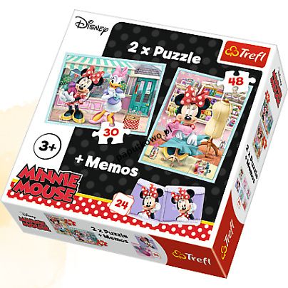 Puzzle Trefl Minnie Mouse 2w1 el. (90605)