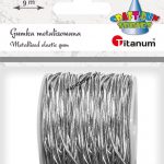 Sznurek Titanum Craft-fun sznurek elastyczny Craft-fun (srebrny) 1