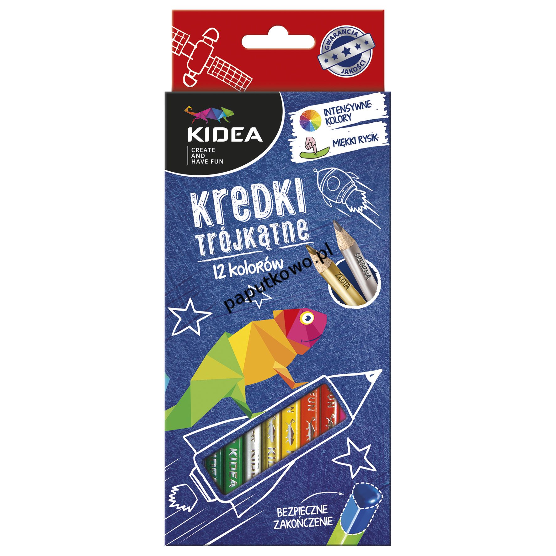 Kredki ołówkowe Kidea KIDART (KT12KA)