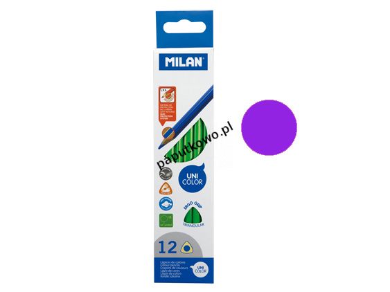 Kredki ołówkowe Milan 1 kol. (722314112)