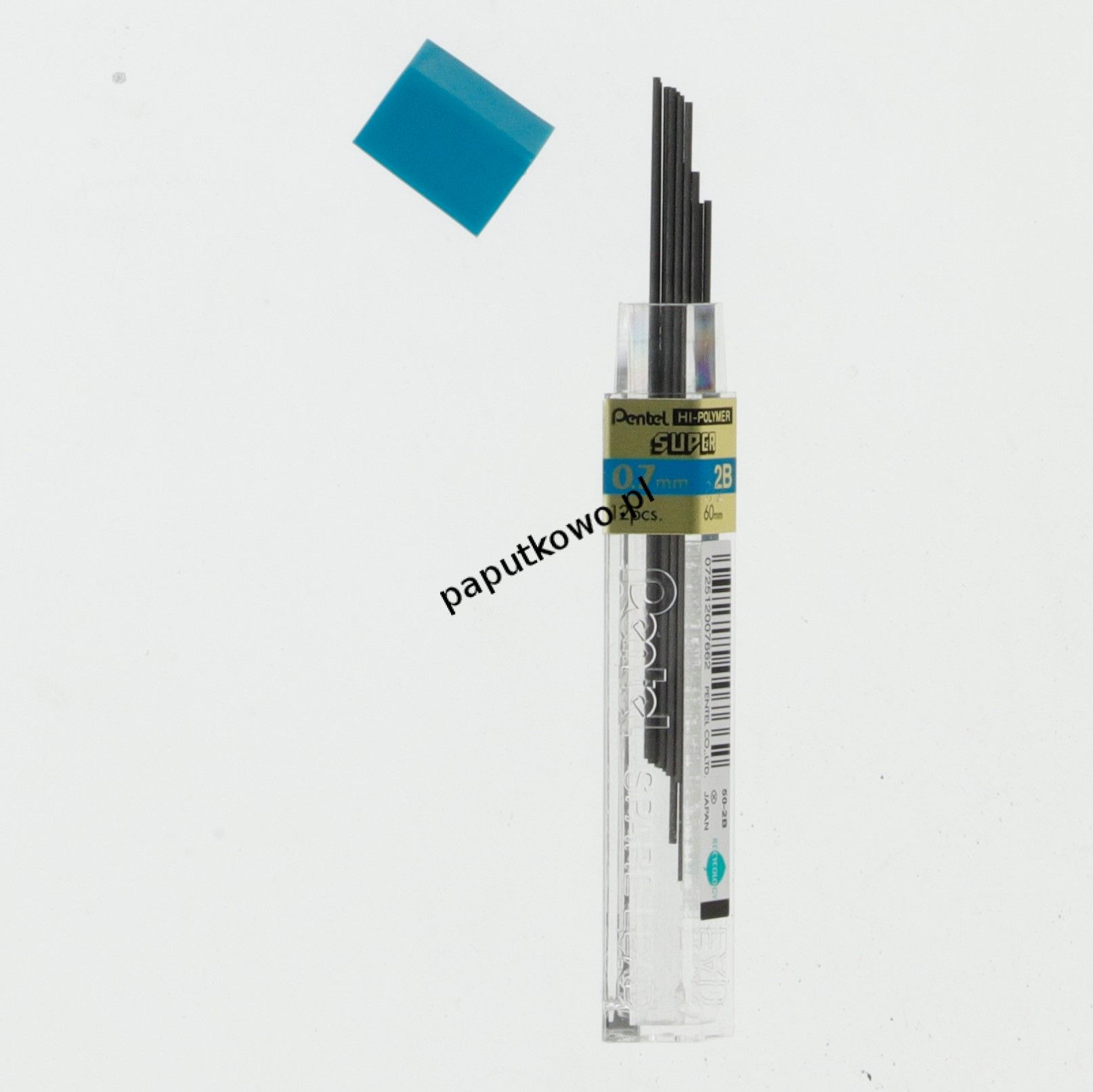 Wkład do ołówka (grafit) Pentel 2B 0,7 mm