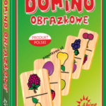Gra logiczna Domino Abino owoce Zwierzęta