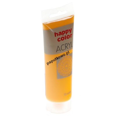 Farba akrylowa Gdd Happy Color FARBA AKRYLOWA CIEMNOŻÓŁTA (HA 7370 0075-16)