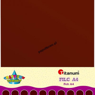 Filc Titanum Craft-fun Craft-fun filc czekoladowy (066) 1