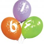 Balon gumowy pastelowy Arpex party balony mix 3 szt (K7882) 1