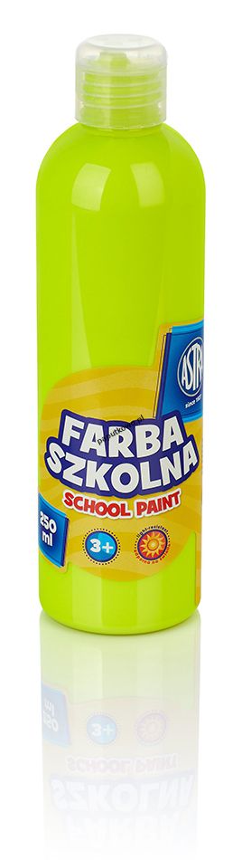 Farby plakatowe Astra szkolne kolor: cytrynowy 250 ml 1 kol.