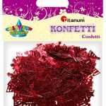 Konfetti Titanum Craft-Fun Series Czapki świąteczne czerwone