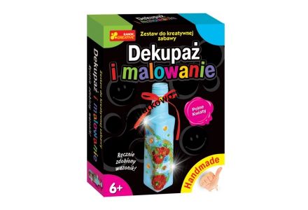 Akcesoria do decoupagu Ranok Creative DEKUPAŻ I MALOWANIE POLNE KWIATY (21471)