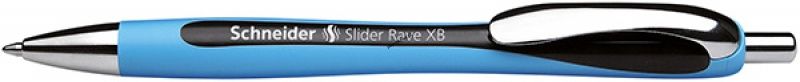 Długopis Schneider Slider Rave, czarny wkład XB mm (SR132501)