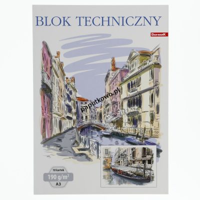 Blok techniczny Dan-Mark A3 190g 10k 1