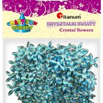 Kryształki Titanum Craft-fun Craft-Fun Series kryształki - kwiaty niebieski 100 szt (DG015)