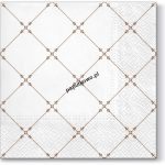 Serwetki Paw Lunch Subtle Grid kolor: mix nadruk 330 mm x 330 mm (SDL095600)