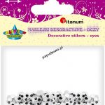 Oczy samoprzylepne Titanum Craft-Fun Series ruchome 5mm 1