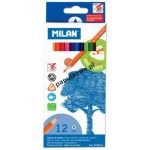 Kredki ołówkowe Milan 12 kol. (0728312)