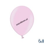 Balon gumowy metalizowany Partydeco Party Deco BALONY STRONG METALLIC różowy 50 szt (SB12M-081/50)