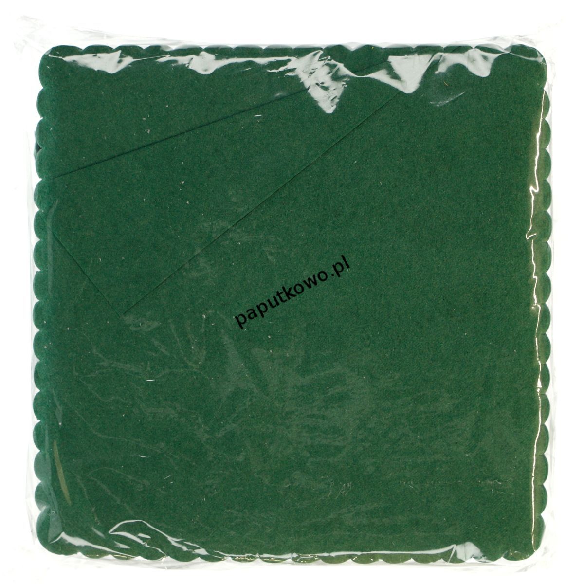 Serwetki Saba kolor: zielony 170 mm x 170 mm (K 400 17) 1
